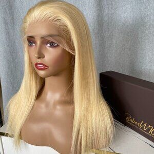 100% Human Hair Full Lace Wig #613